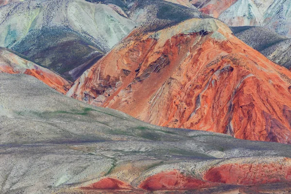 Montanhas Bonitas Multicoloridas Azerbaijão — Fotografia de Stock
