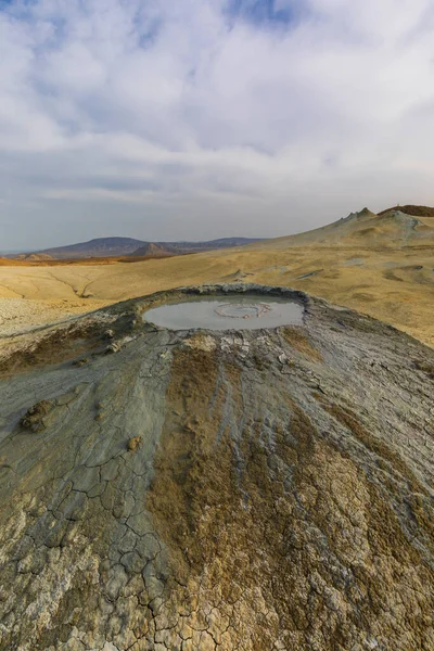 Gobustan dağlarında çamur volkanları