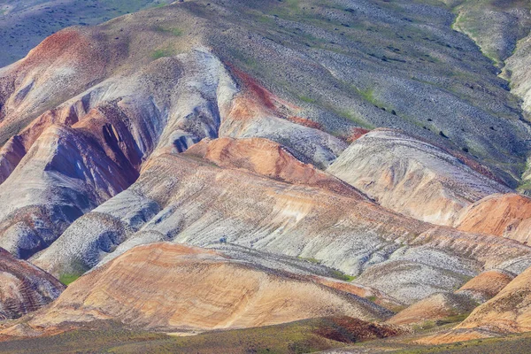 Montanhas Bonitas Multicoloridas Azerbaijão — Fotografia de Stock