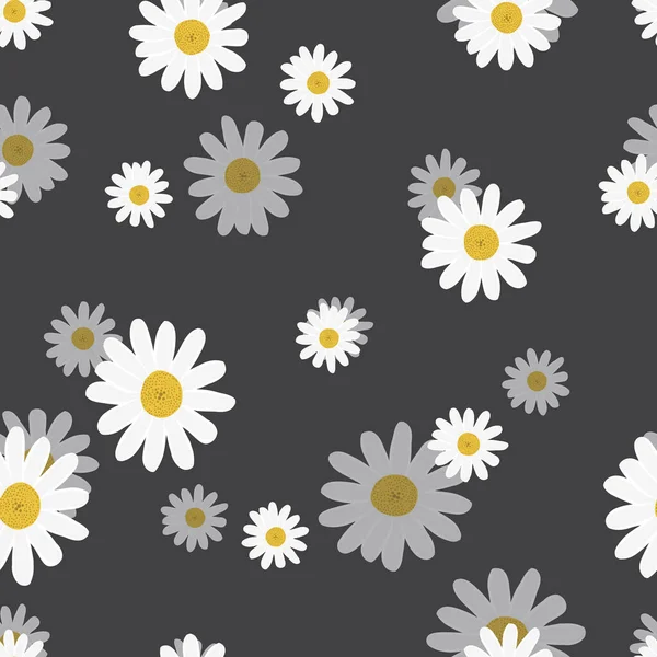 Papatyaların kusursuz tekrarlayan arkaplanı