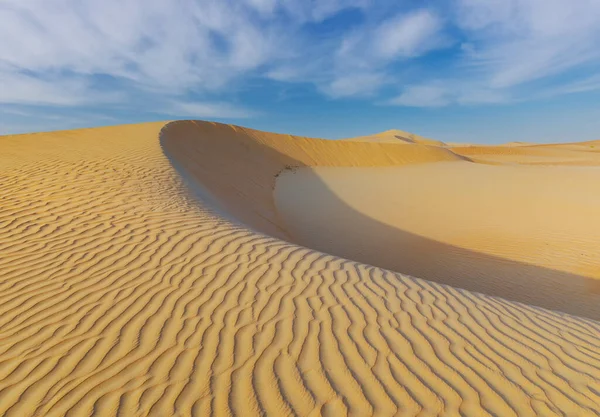 Duinen Kleurig Zand Van Rub Khali Woestijn — Stockfoto