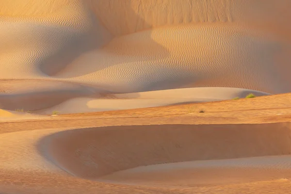 Дюны Цветные Пески Пустыни Руб Аль Хали — стоковое фото