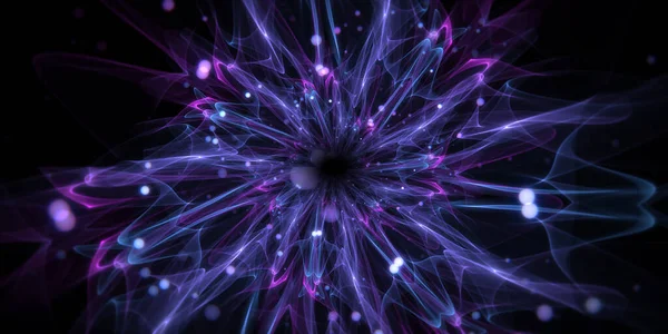 Abstract Space Tunnel Infinite Zoom Background — 스톡 사진