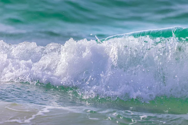 Stormgolven Aan Middellandse Zee Stranden Kust Van Israël — Stockfoto