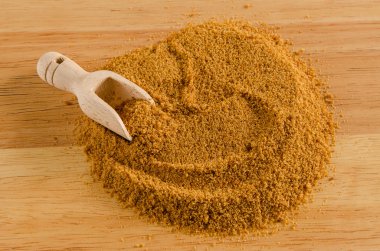 ahşap üzerine şeker kamışı