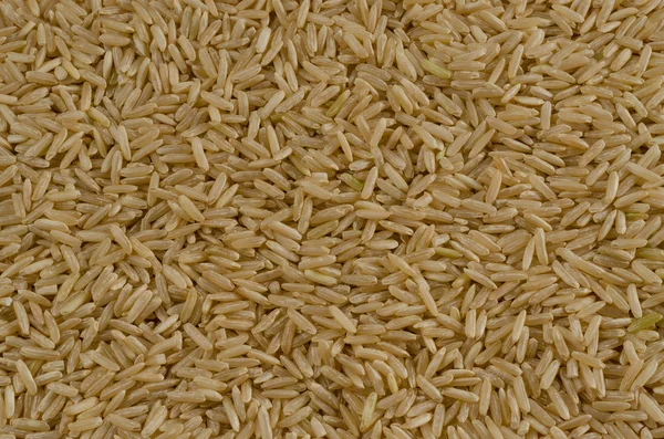 Brunt ris, bakgrund, struktur — Stockfoto