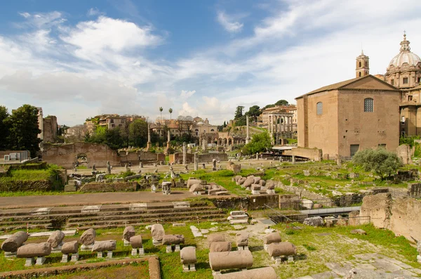 Roma harabeleri, Roma, İtalya — Stok fotoğraf