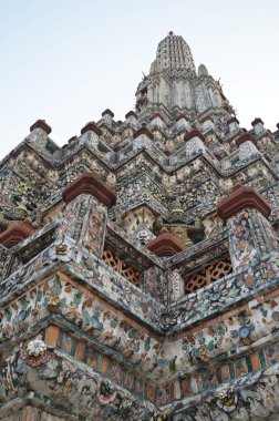 chedi wat arun tapınak tepesinde