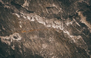 Grunge duvar biçiminde gri taş arkaplan.