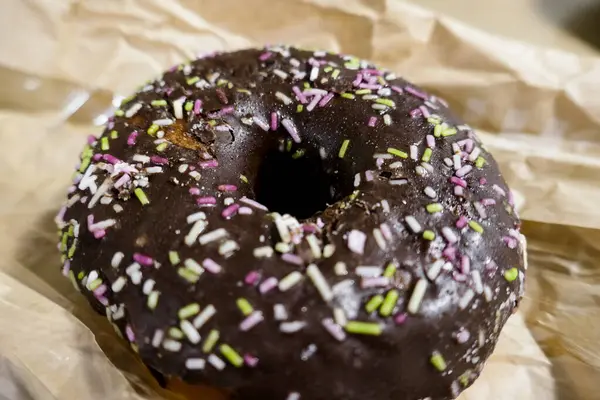 Delicious Sweet Donut Cafe — Stock Photo, Image
