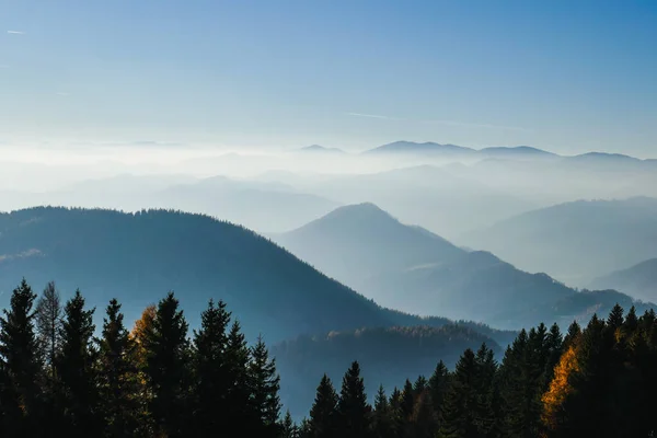 Berglandschaft Österreich Alpen Landschaft Einem Sonnigen Tag — Stockfoto