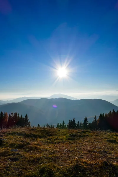 Berglandschaft Österreich Alpen Landschaft Einem Sonnigen Tag — Stockfoto