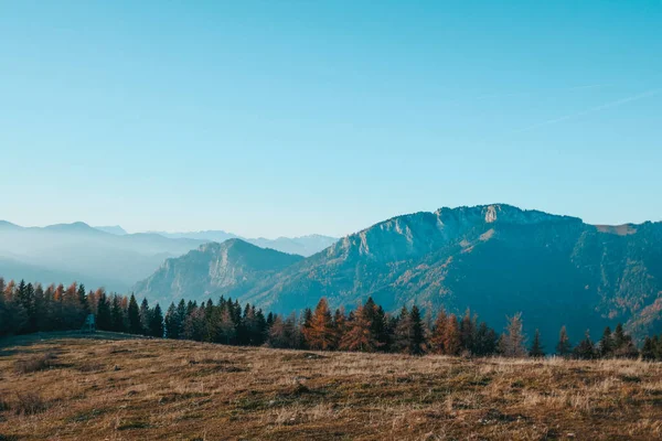 Berglandschaft Österreich Alpen Landschaft Einem Sonnigen Tag — Stockfoto