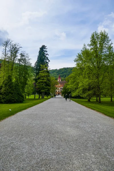 Schloss Eggenberg Landmark City Graz Gorgeous Big Old Castle Austria — Stock Photo, Image