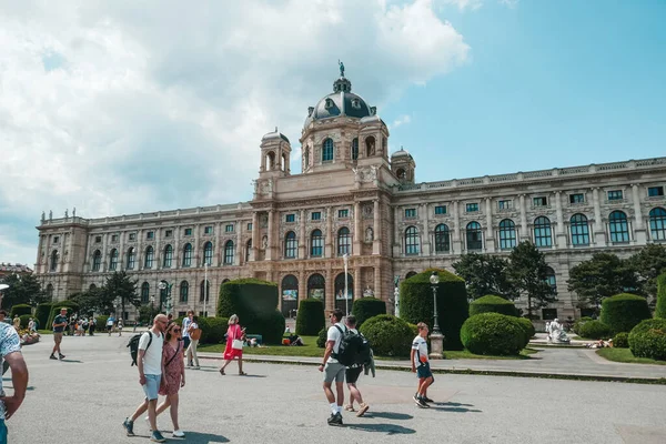 Viyana Avusturya 2022 Naturhistorisches Museum Wien Eski Doğal Tarih Müzesi — Stok fotoğraf