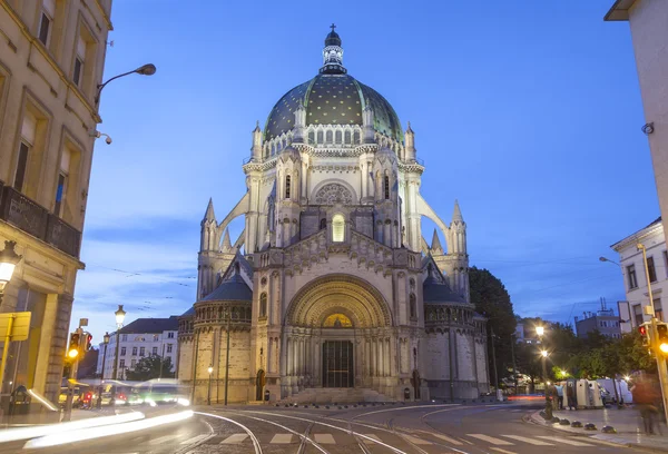 Церква Святої Марії Брюсселя — стокове фото