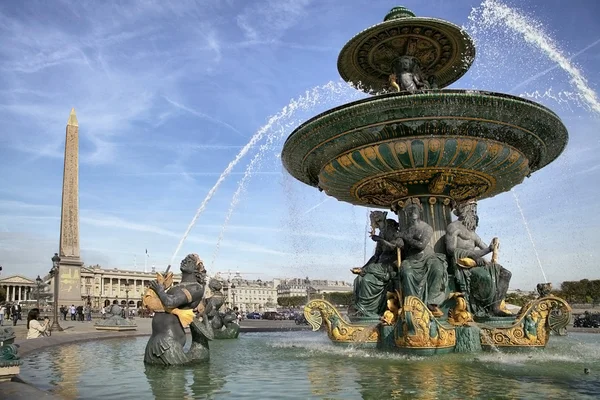 Fontaine des Mers, Parigi — Foto Stock