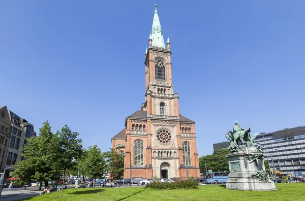 Церковь Святого Иоанна в Дюссельдорфе — стоковое фото