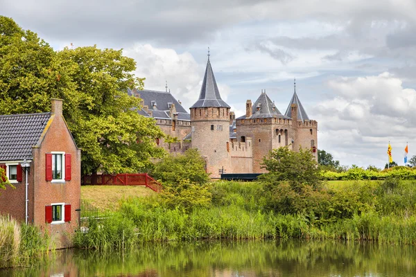 Muiderslot kasteel, muiden, Nederland — Stockfoto