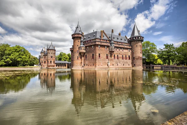 Castillo De Haar cerca de Utrecht, Países Bajos —  Fotos de Stock