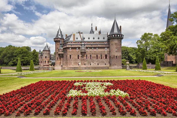 Castelo De Haar perto de Utrecht, Países Baixos — Fotografia de Stock
