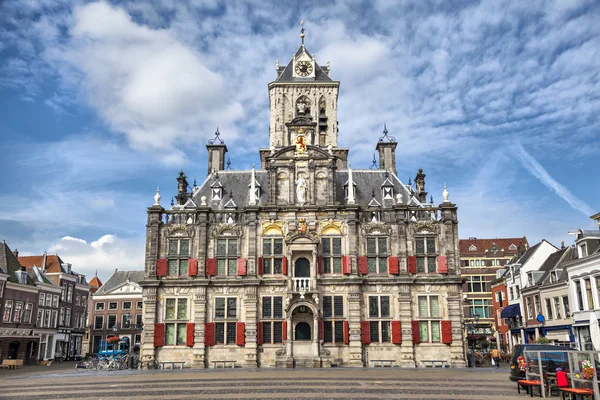 Delft stadshuset — Stockfoto