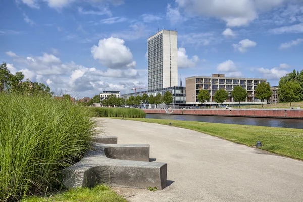 View on the highest building in Kortrijk — Stock Photo, Image