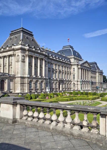 El Palacio Real en el centro de Bruselas — Foto de Stock