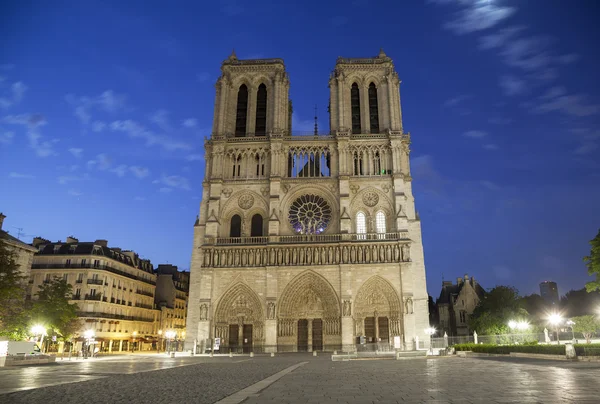Notre Dame de Paris temprano en la mañana —  Fotos de Stock