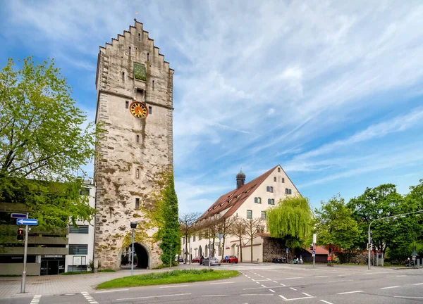 Untertor Medieval Tower Ravensburg Germany — Stock Photo, Image