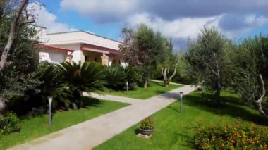 Apartments for rent with parking next to olive grove. Place for summer vacation