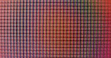 Görüntü efekti olarak çok renkli ışık pikseli ekran dinamik arkaplanı yanıp sönüyor