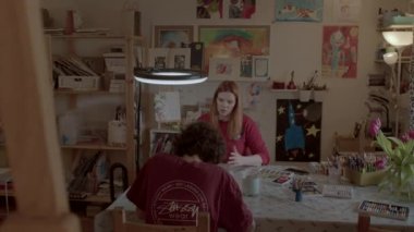 Gizli, görünmez, otizmli insanlar için sanat dersleri.. 