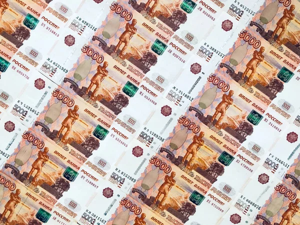 5000 dolarlık Rus banknotları..