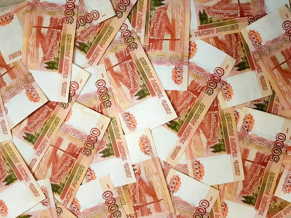 5000 dolarlık Rus banknotları..