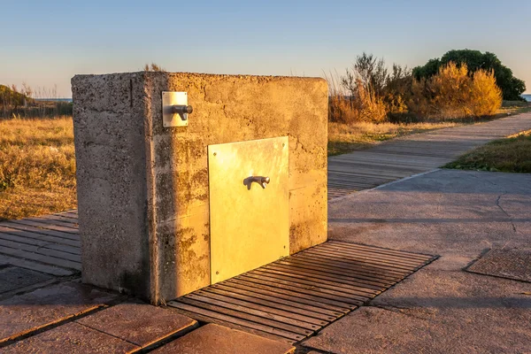 Artificial stone fontaine — Stock Photo, Image