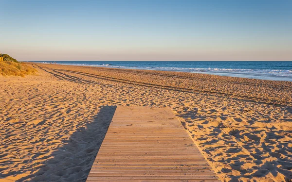 Weg naar het strand — Stockfoto