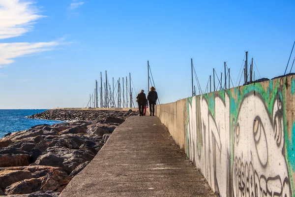 Seguire la strada — Foto Stock