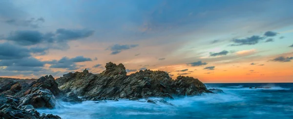 Denizde gün batımı — Stok fotoğraf
