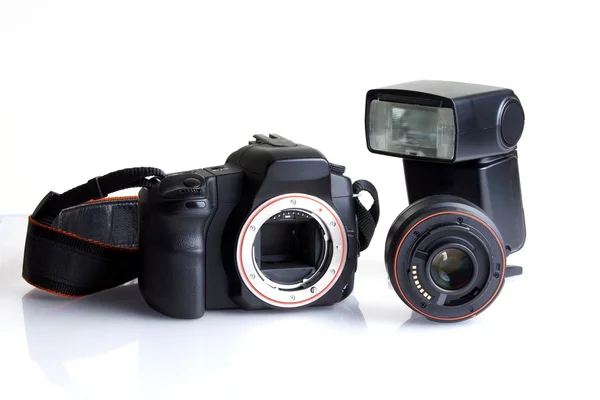 Fotocamera Dslr — Foto Stock