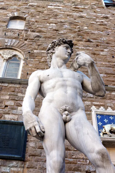 Florence, David by Michelangelo — Stock Photo, Image