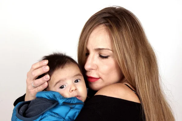 Mather y su hijo —  Fotos de Stock