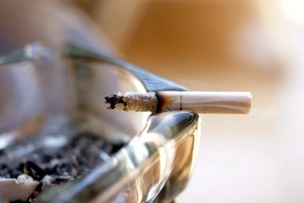 Ashtray and Cigarette — Stock Photo, Image