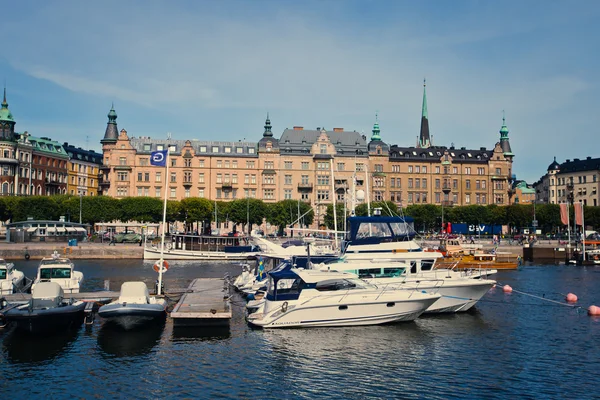 Bella Svezia Stoccolma Vista — Foto Stock