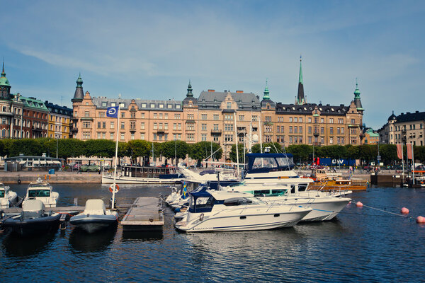Beautiful Sweden Stockholm View