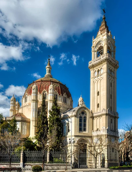 Kostel San Manuel San Benito Madrid Španělsko — Stock fotografie