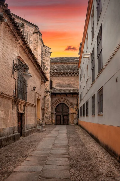 Typisk Cordovan Street Cordoba Spanien — Stockfoto