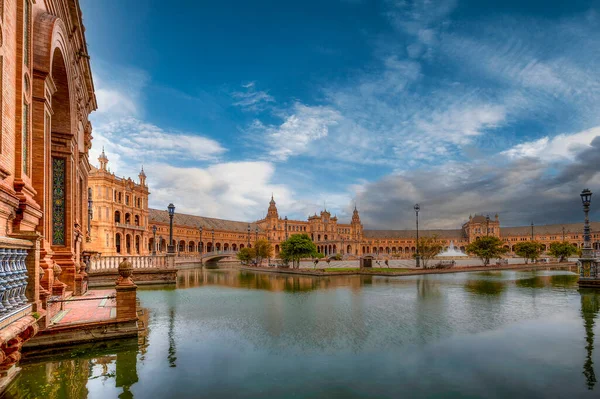 Plaza Spain Městě Sevilla Andalusie Španělsko — Stock fotografie