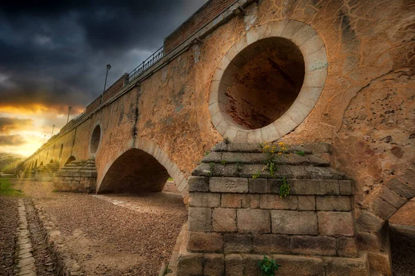 Bridge Palmas Badajoz Extremadura Spain — Stock Photo, Image