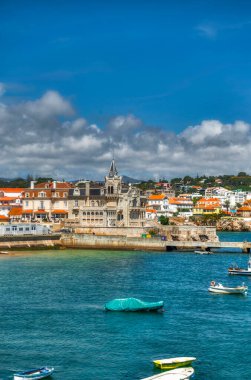 Lizbon 'un Cascais Portekiz Köyü. Portekiz